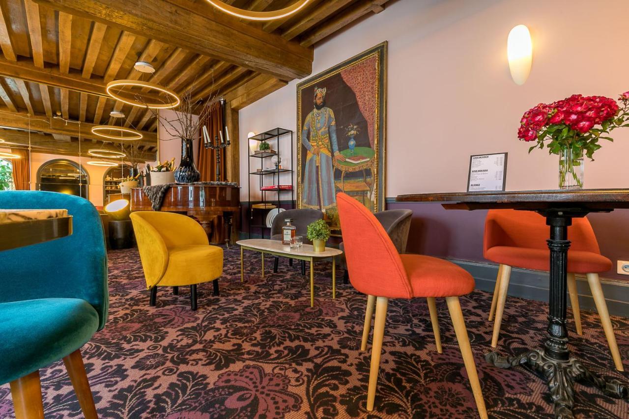 Le Central Boutique Hotel Beaune  Bagian luar foto