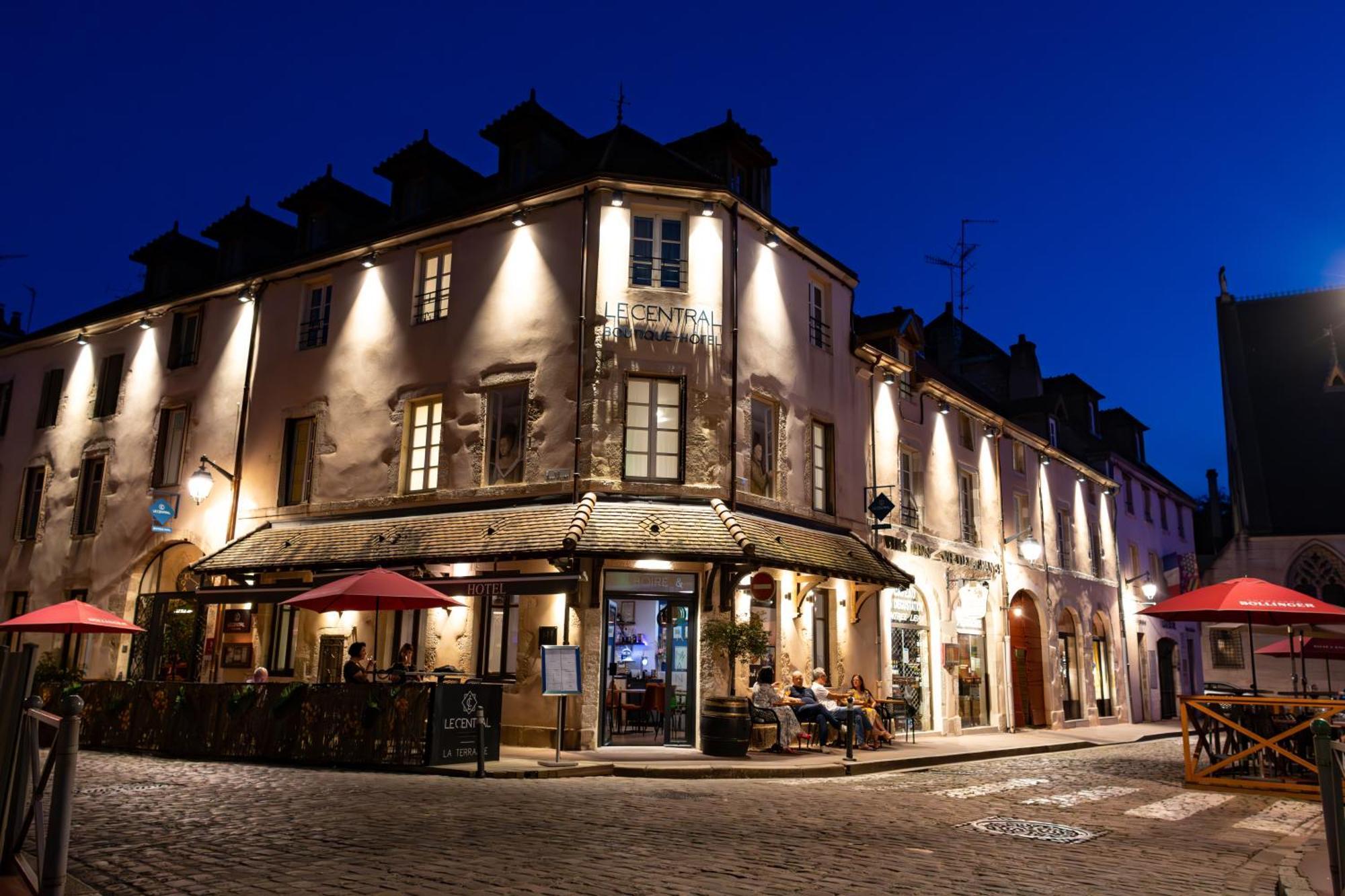 Le Central Boutique Hotel Beaune  Bagian luar foto