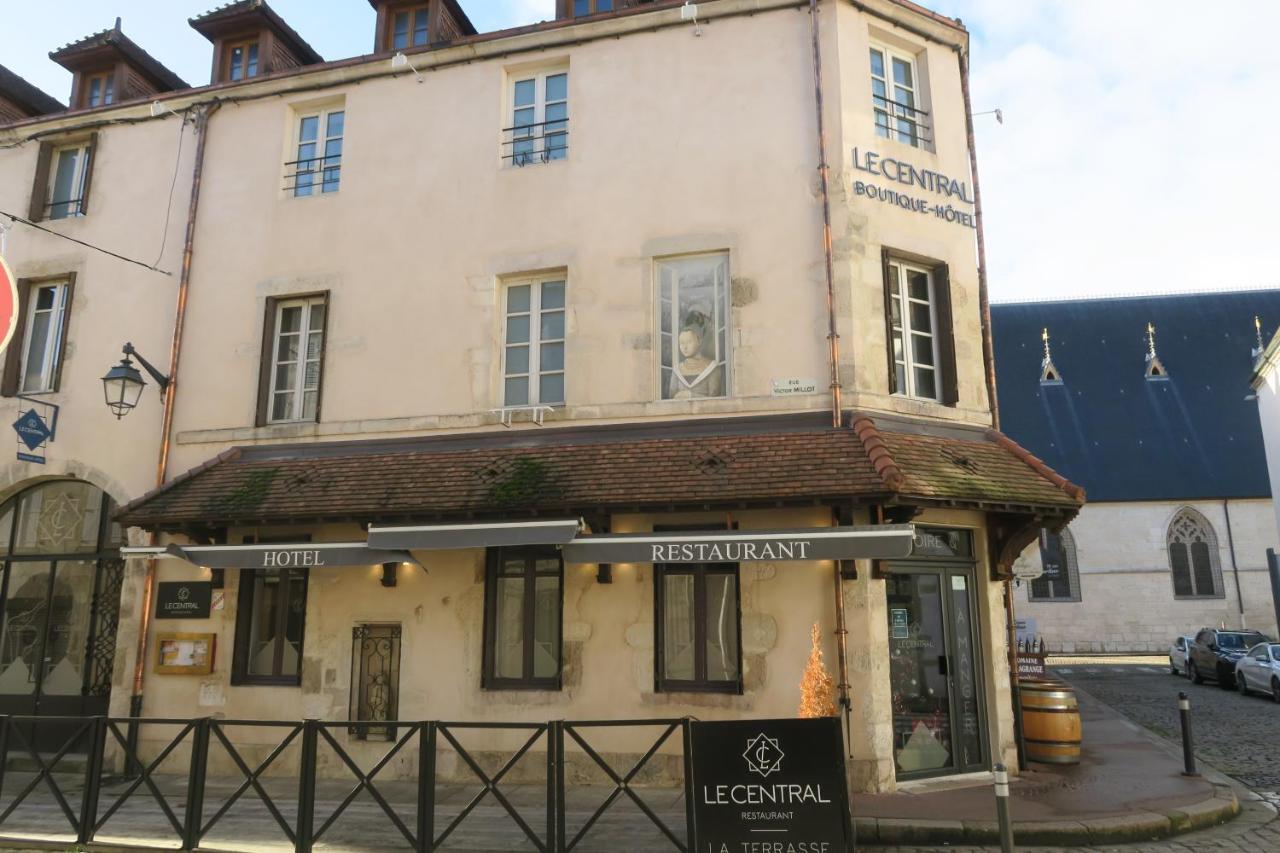 Le Central Boutique Hotel Beaune  Bagian luar foto